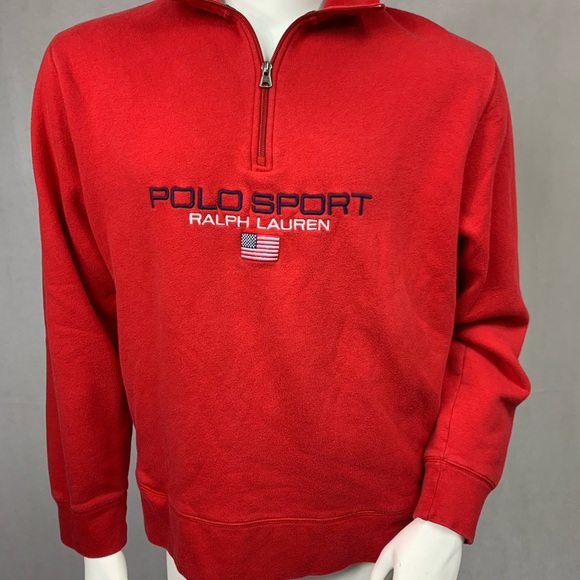 polo sport vintage sweatshirt